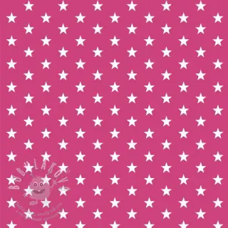 Bavlněná látka Petit stars pink