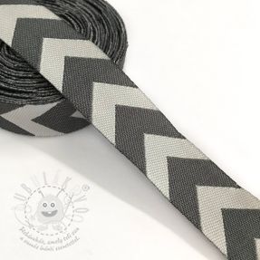 Stuha Chevron grey