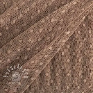 Tyl na TUTU SPOT light taupe
