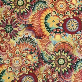 Dekorační látka GOBELIN PREMIUM Artistic mandala