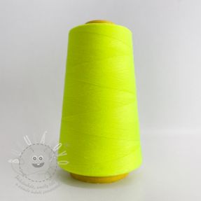 Nit overlocková 2700 m neon yellow