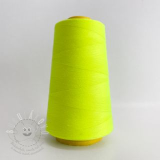 Nit overlocková 2700 m neon yellow