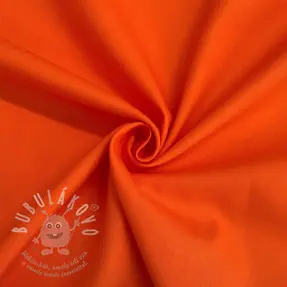 Bavlněný popelín orange