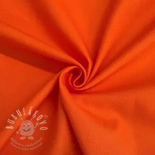 Bavlněný popelín orange