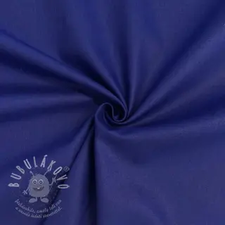 Bavlněný popelín dark cobalt
