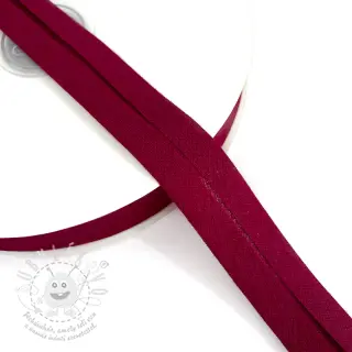 Lemovací proužek bavlna bordeaux