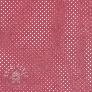 Bavlněná látka Petit dots blush