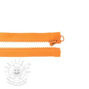 Zip dělitelný 65 cm orange