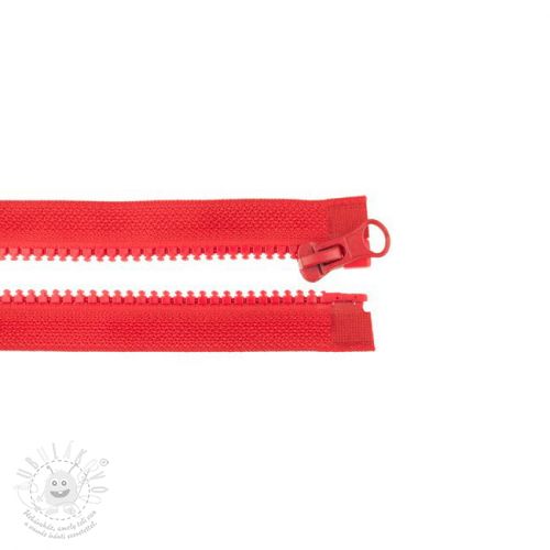 Zip dělitelný 35 cm red
