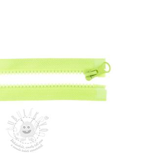 Zip dělitelný 75 cm lime