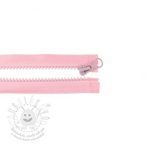 Zip dělitelný 75 cm pink