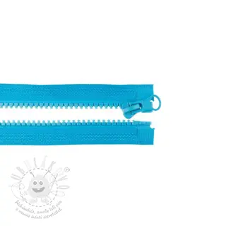 Zip dělitelný 75 cm dark aqua