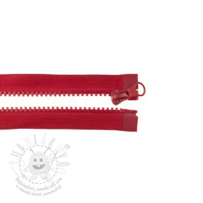 Zip dělitelný 75 cm bordeaux