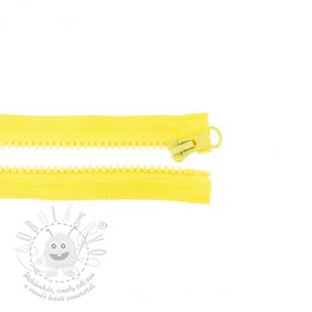 Zip dělitelný 65 cm yellow