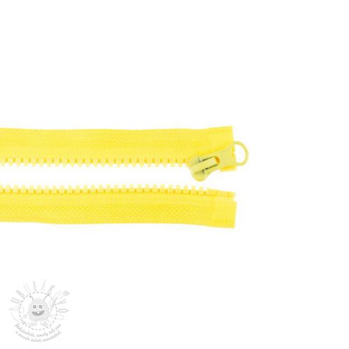 Zip dělitelný 65 cm yellow