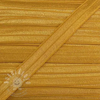 Lemovací guma 15 mm ochre