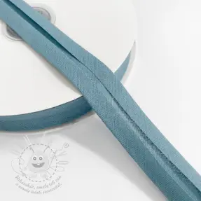 Lemovací proužek bavlna steel blue