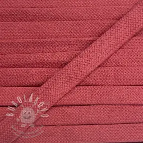 Bavlnená šnůra plochá 13 mm coral