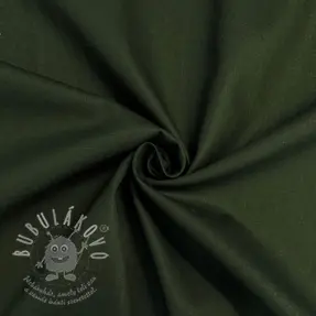 Bavlněný popelín army green