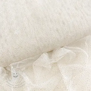 Tyl na TUTU ROYAL SPARKLE white gold