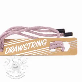 Šňůrka do kapuce s koncovkami 115 cm HEAD3 lilac