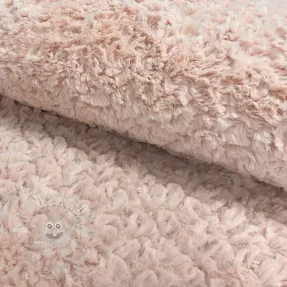 Umělá kožešina Curly rose