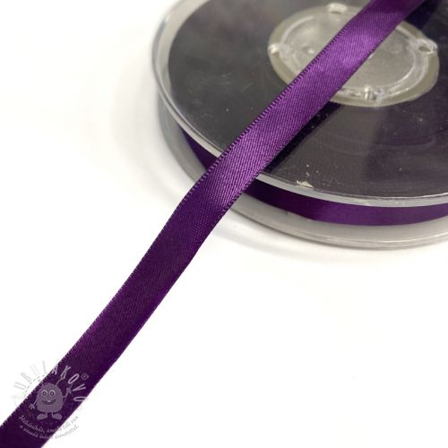 Saténová stuha oboustranná 9 mm purple