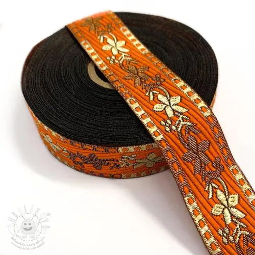 Levně Jacquard Ornament orange