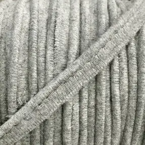 Paspulka úplet melir light grey