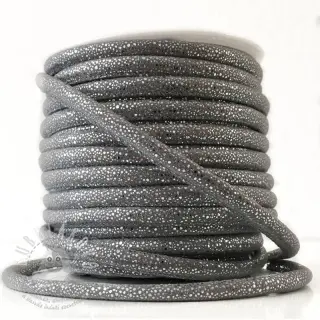 Semišová šňůra Luxe grey