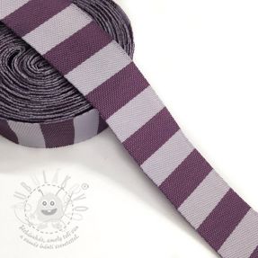 Stuha Stripe purple