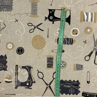 Dekorační látka Linenlook Sewing atelier