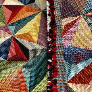 Dekorační látka GOBELIN PREMIUM Colourful triangles