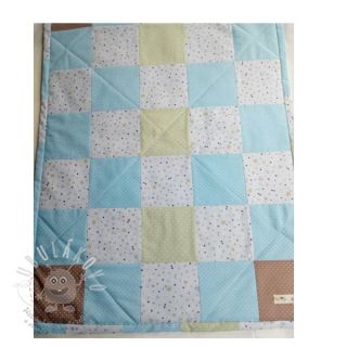 Bavlnená látka Petit dots taupe