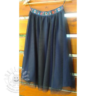 Tyl na TUTU navy 160 cm