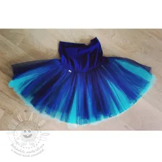 Tyl na TUTU cobalt 160 cm