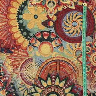 Dekorační látka GOBELIN PREMIUM Artistic mandala