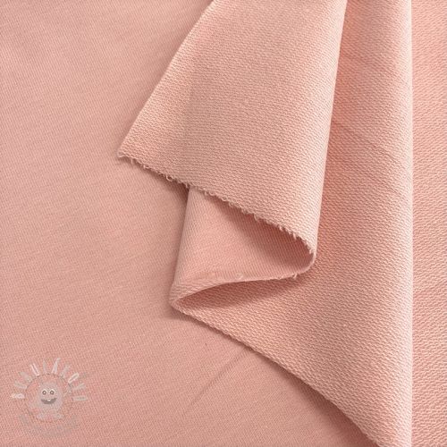 Teplákovina GOTS světlá mauve
