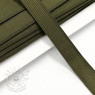 Pruženka plochá 15 mm camo green