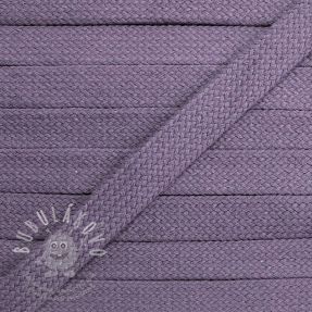 Bavlnená šnůra plochá 13 mm lavender