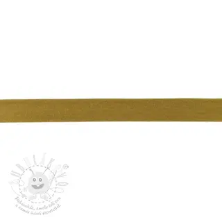 Lemovací proužek úpletový golden brown
