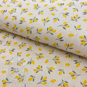 Dekoračná látka Linenlook Little citrus fruits
