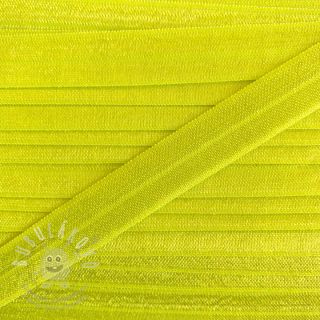 Lemovací guma 15 mm neon yellow