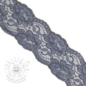 Krajka Blossom dark grey