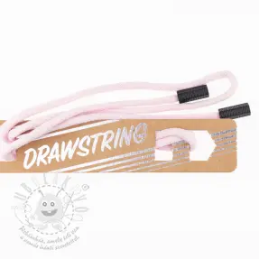 Šňůrka do kapuce s koncovkami 115 cm HEAD1 light pink