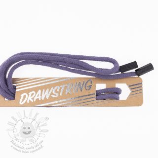 Šňůrka do kapuce s koncovkami 115 cm HEAD1 lavender