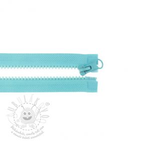 Zip dělitelný 65 cm aqua