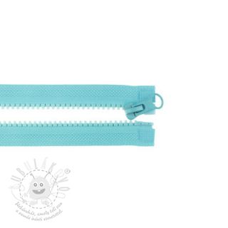 Zip dělitelný 65 cm aqua