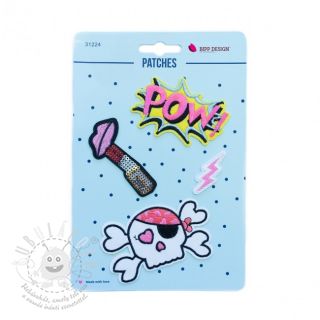 Sticker BIPP Pow Skull