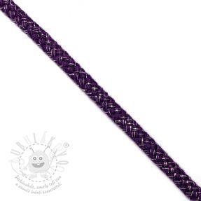 Šnůra Lurex 10 mm purple